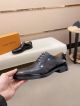 LV Black Calfskin Leather Man Shoes 052514 (3)_th.jpg